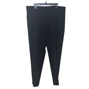 IZOD Golf‎ Sophisticated Black Tapered Dress Pants